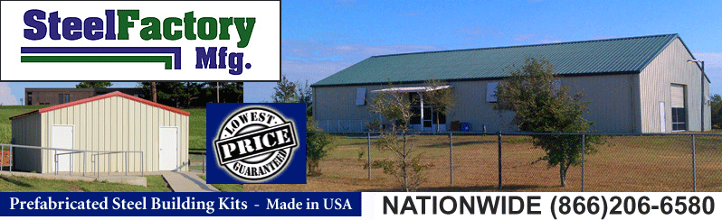 Steel Factory Mfg Metal Buildings Steel Building Kits