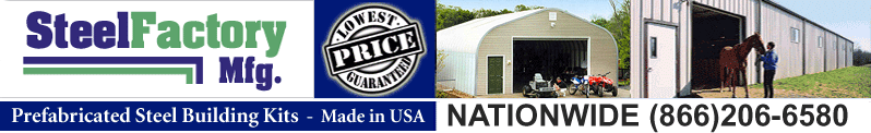 Steel Factory Mfg Metal Buildings Steel Building Kits