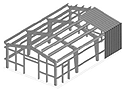 Rigid Frame I-beam Straightwall Buildings 