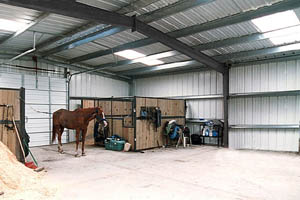 Prefab Steel Horse Stables and Riding Arenas